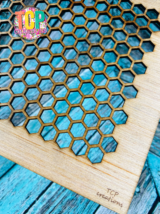 Honeycomb Bleaching Template (Beginner Bleachers)